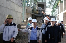 بازدید مدیر عامل محترم شرکت مادر تخصصی میدکو جناب آقای دکتر پورمند از مجتمع فولاد بوتیای ایرانیان مورخ  97/8/15