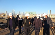 بازدید مدیر عامل محترم شرکت مادر تخصصی میدکو جناب آقای دکتر پورمند از پروژه های مجتمع فولاد بوتیای ایرانیان_ مورخ ٩٩/٩/٢۵