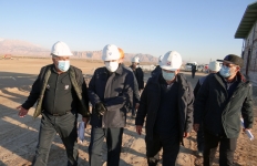 بازدید مدیر عامل محترم شرکت مادر تخصصی میدکو جناب آقای دکتر پورمند از پروژه های مجتمع فولاد بوتیای ایرانیان_ مورخ ٩٩/١٠/۹